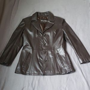 Leather jacket